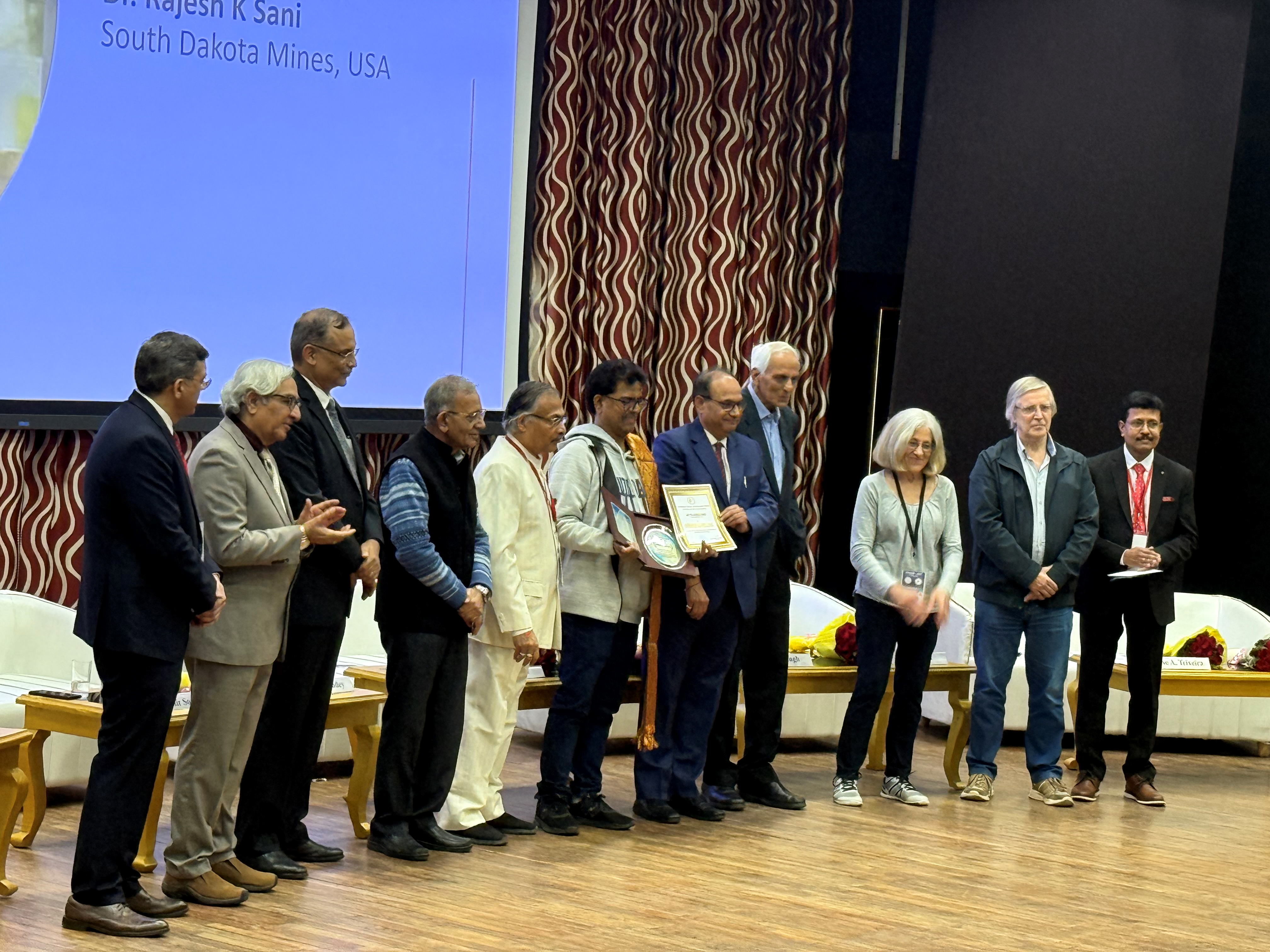 South Dakota Mines Professor Honored as Overseas Fellow by the Biotech Research Society of India